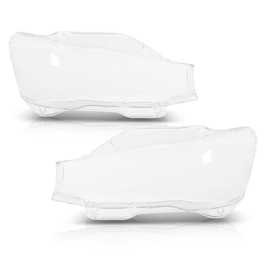G-PLUS Headlight Lens Cover Compatible with BMW X3 F25 2014-2017 Left & Right Pair Front Headlamp Lens Cover Clear