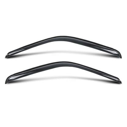 G-PLUS Out-Channel Mount Ventvisor Window Deflectors Compatible with Dodge Ram1500 1994-2001 Fit Dodge Ram 2500 3500(Includes Models w/Towing Mirror) Regular Cab Only 1994-2002 2PCS Smoky