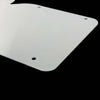 G-PLUS A/C And Heater Delete Panel C3 Compatible with 1968-1982 Corvette Silver