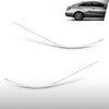 G-PLUS Rear Left and Right Bumper Trim Chrome Molding Compatible with Benz E300 4Matic Sedan 4-Door 2012-2013 Fit Benz E350 Bluetec Sedan 4-Door 2011-2013 2128852221, 2128852121 Silver