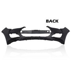 G-PLUS Front Bumper Cover for Hyundai Veloster 2013-2017 Black Side View