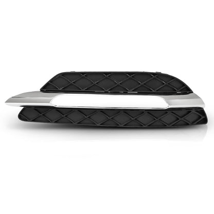 G-PLUS Left Fog Light Cover Daytime Running Light Cover, Compatible with Benz C250 C350 2012-2015/C300 2012-2014, Fit Models W/o AMG Package & Sport Package, Driver Side, 2048803224, MB1038117