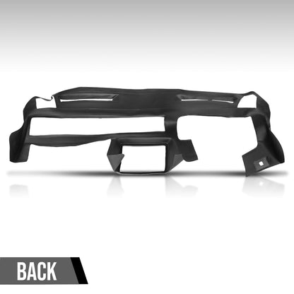 G-PLUS TPE Dash Cover Dashboard Panel Compatible with Chevy Monte Carlo 1981-1988 / El Camino 1981-1987 Fit Chevy Malibu 1981-1983 Black