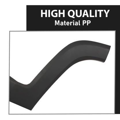 G-PLUS Rear Left Driver Side Door Molding Fender Flare Trim Compatible with Jeep Renegade 2015-2021 Wheel Opening Molding Arch Trim 5VX87LXHAA, CH1504109 Black