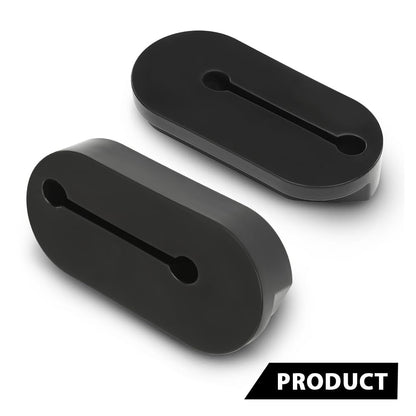 G-PLUS Hood Seal Pair Black Fit for HMMWV Hummer H1 12342357