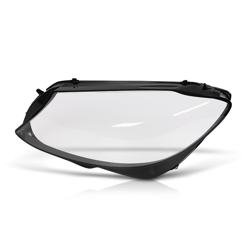 G-PLUS Headlight Lens Cover Compatible with Benz C-Class W205 C43 AMG 2019 2020 Left Side Front Headlamp Lens Cover Clear
