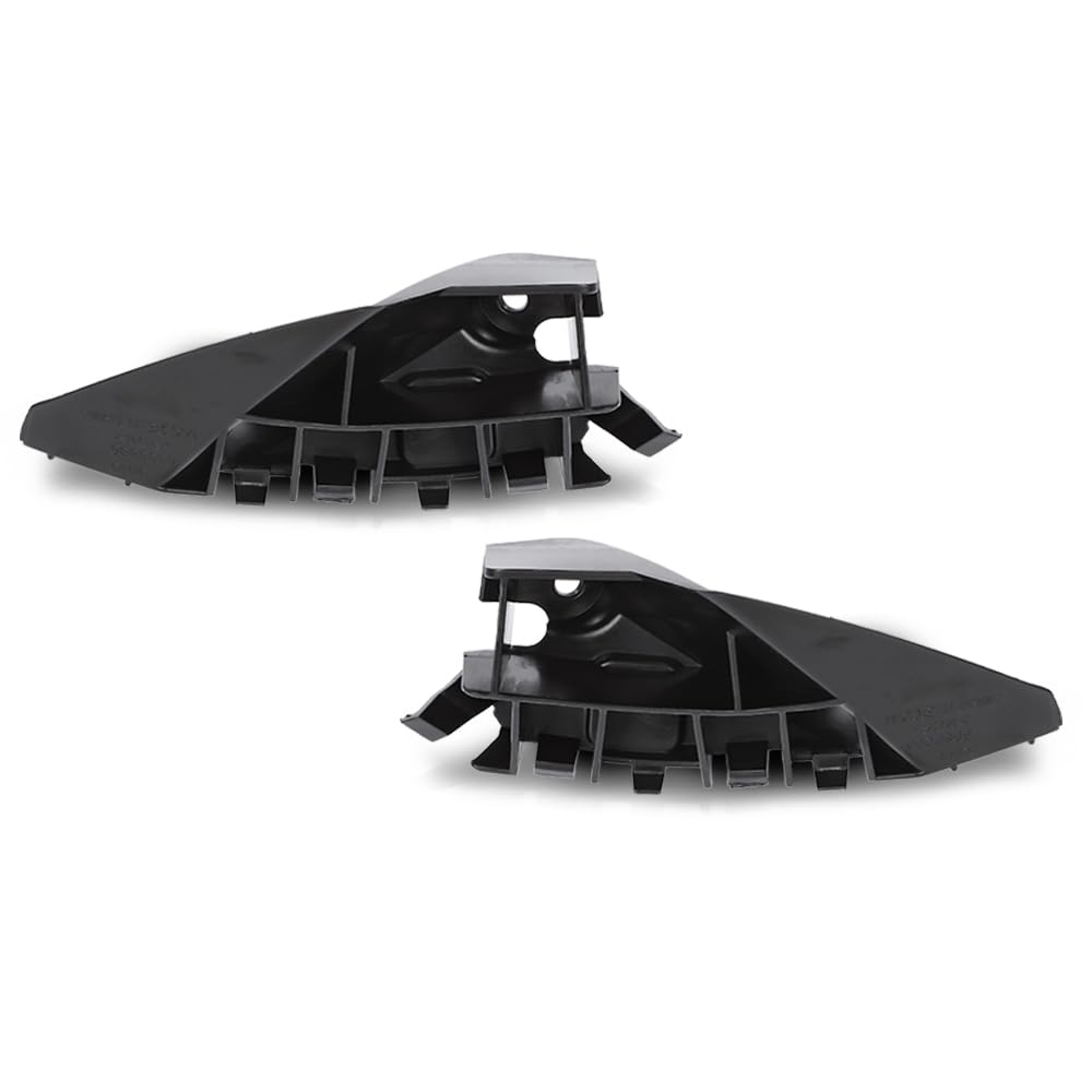 G-PLUS Front Bumper Fender Bracket Left & Right Side Compatible with Tesla Model S 2012-2021 109549500A, 109549600A, 1095495-00-A, 1095496-00-A Black