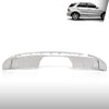 G-PLUS Rear Bumper Lower Chrome Trim Compatible with Benz ML550 ML500 2013-2015 A1668804340, A1668804440 Silver