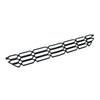 G-PLUS Front Lower Chrome Grille Insert Snap On Black Compatible with Chevy Silverado 1500 2016-2018