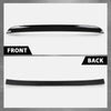 G-PLUS Rear Window Roof Spoiler Compatible with Dodge Charger All Models 2015-2024 Duckbill Style Gloss Black