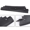 G-PLUS Front Lower Spoiler Air Dam Bundle W/Side Support Compatible with 1997-2004 Chevy C5 Corvette