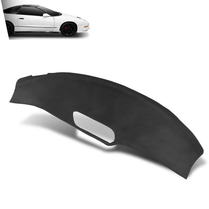 G-PLUS TPE Dash Cover Dashboard Panel Compatible with Pontiac Firebird 1993 1994 1995 1996 Black