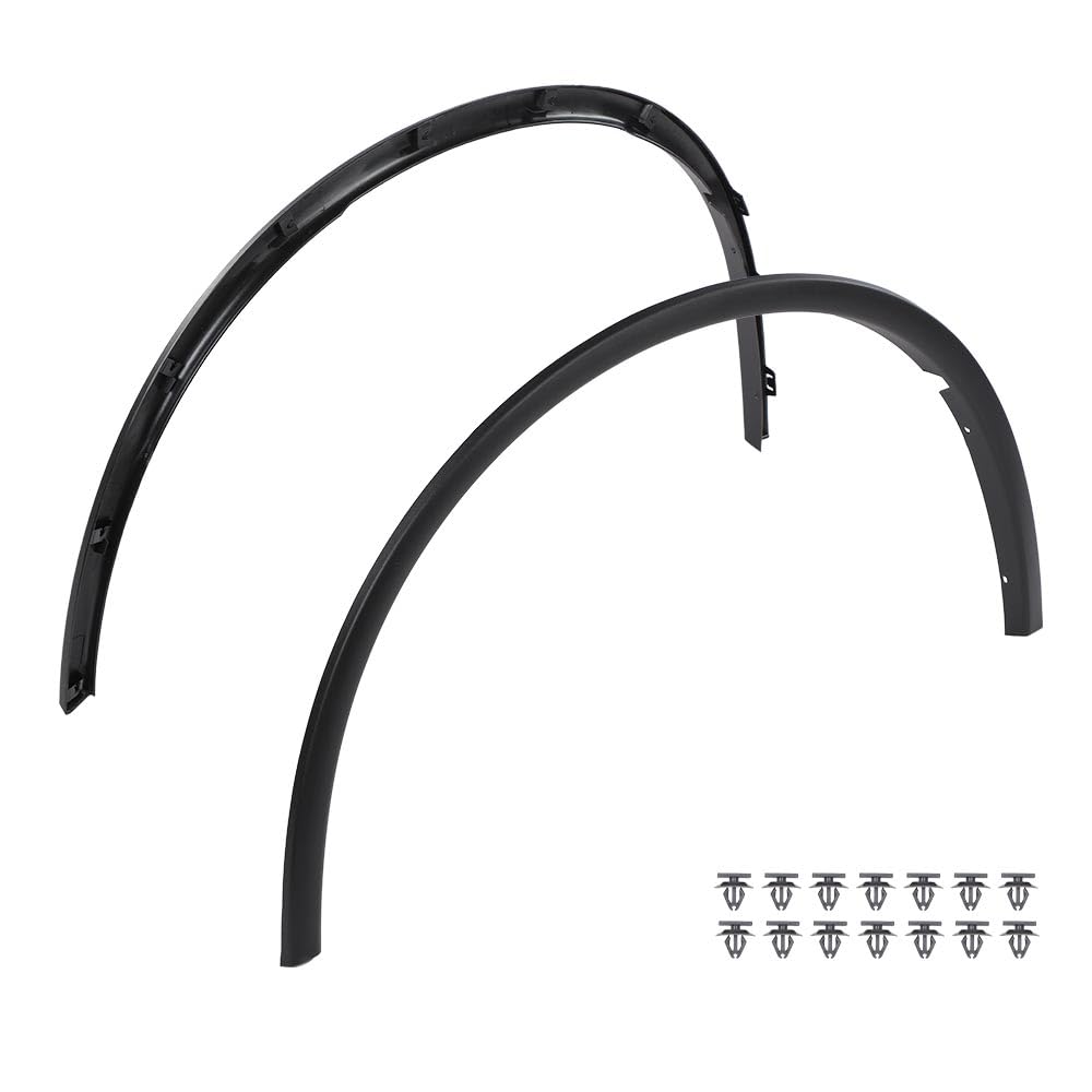 G-PLUS Fender Flares Trim Compatible with Dodge Durango 2011-2021 Front Driver and Passenger Side CH1291112, CH1290112, 57010620AE, 57010620AD, 57010621AE, 57010621AD