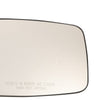 G-PLUS Heated Exterior Mirror Glass with Backing Plate Compatible with 2010 Dodge Ram 1500/2500 Truck with Heated Power Folding Mirrors (without Tow Mirrors) Left and Right Side