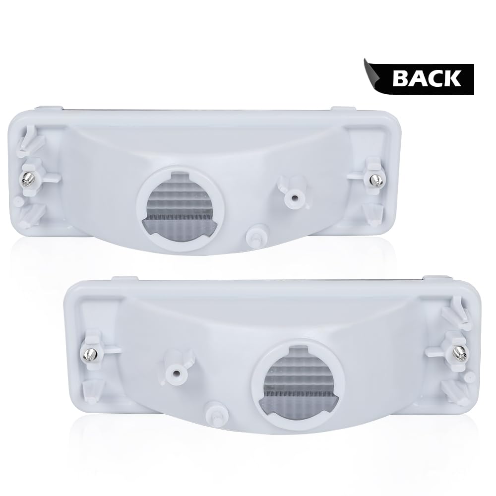 G-PLUS Turn Signal Light Smoked Compatible with 84-88 Toyota 8151089130, 8152089130