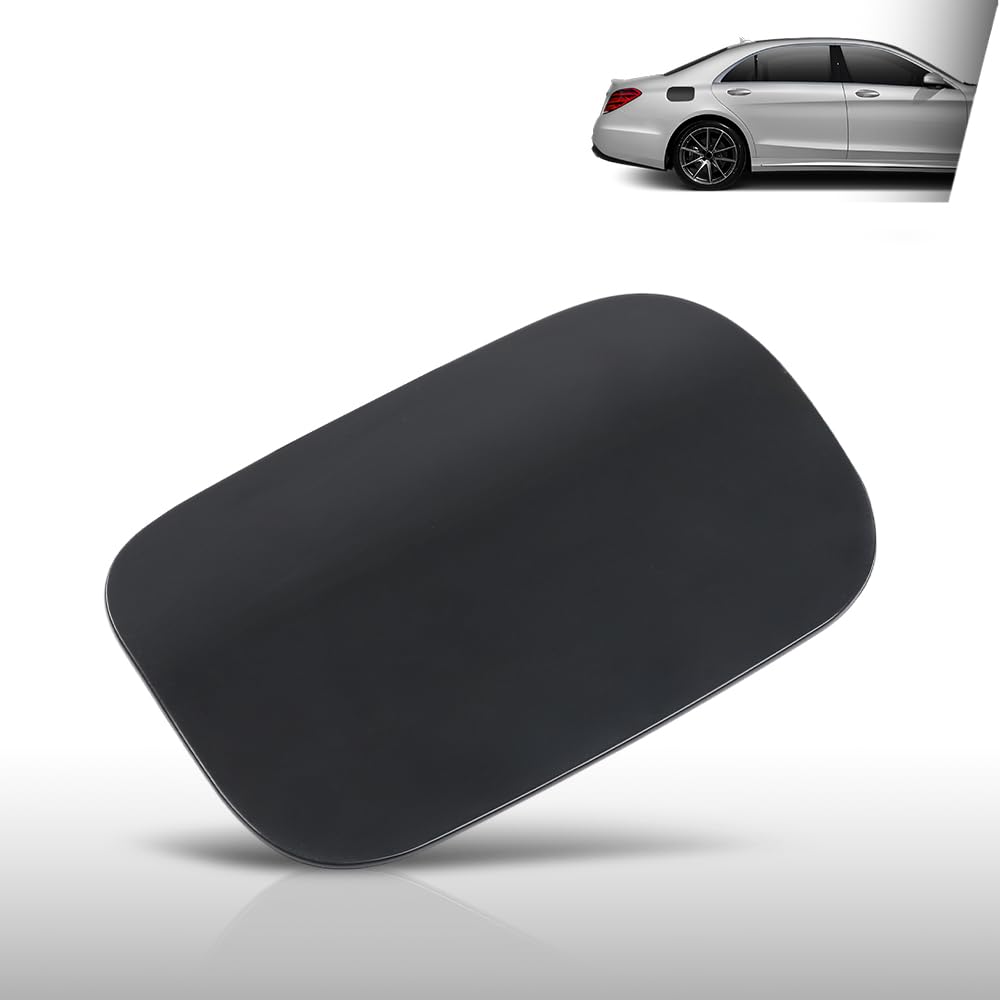 G-PLUS Fuel Door Compatible with Benz S63 AMG 2011-2021 Fit Benz S600 S550e 2015-2017 2227570006, A2227570006 Black