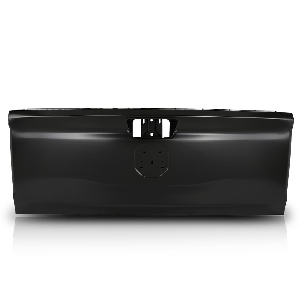G-PLUS Rear Tailgate Fit Dodge Ram 1500 Pickup 2019-2024, Fit Use Without R-A-M Letters CH1900131, 68623973AA, 68278358AF, 68278358AE, 68278358AD, 68278358AC, 68278358AB, 170-10124 Painted Black