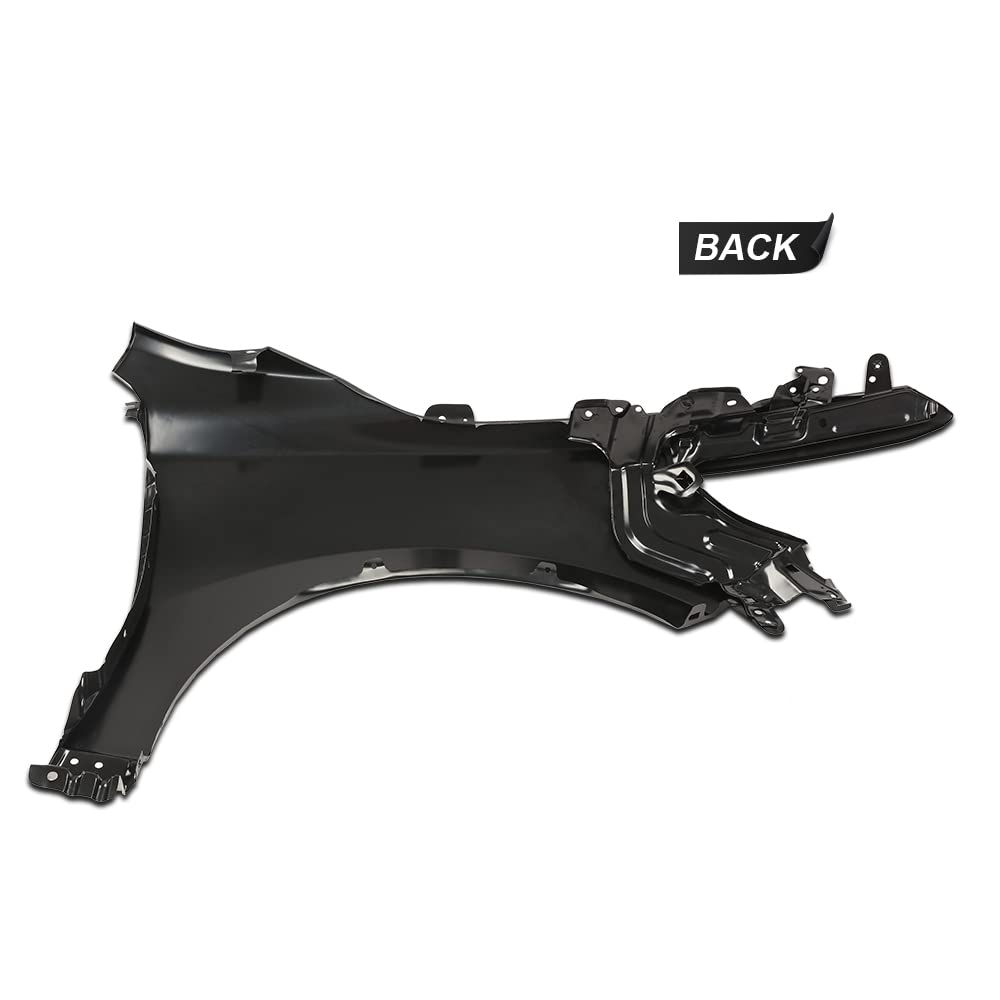 G-PLUS Front Left Driver Side Fender Flares Compatible with 2016-2017 Altima Base 2016-2018 Altima/S/SL/SR/SV 631009HS0A NI1241221 631019HS0A NI1240221