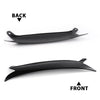 G-PLUS Headlight Eyelids Cover Compatible with 2006-2009 VW Golf GTI Replacement for Jetta R32 Rabbit MK5 Black