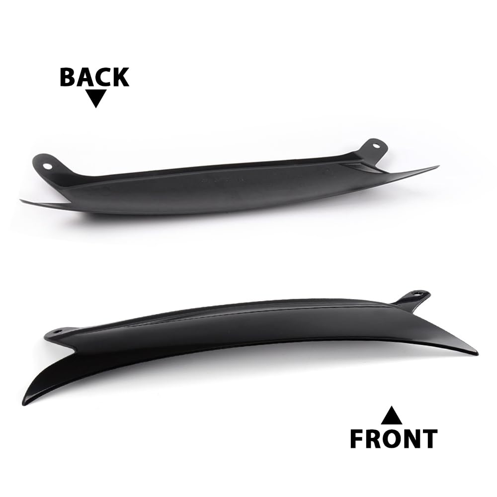 G-PLUS Headlight Eyelids Cover Compatible with 2006-2009 VW Golf GTI Replacement for Jetta R32 Rabbit MK5 Black