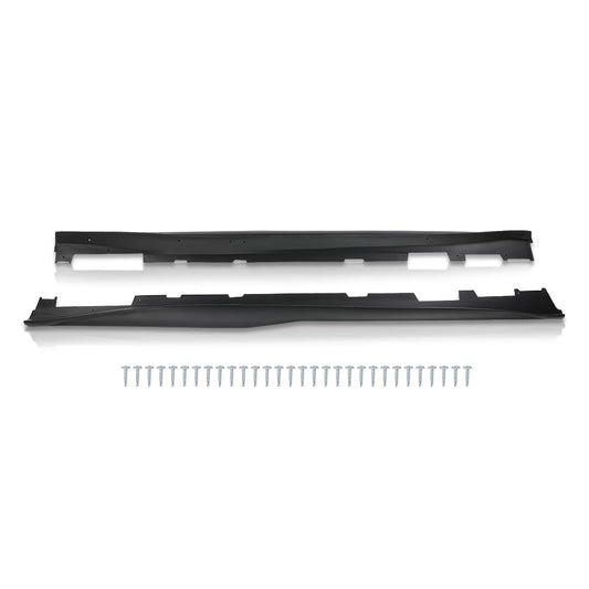 G-PLUS Side Skirts Extension Rocker Panels Compatible with Chevy Camaro RS & SS 2016-2022,Not Fit Real ZL1 Models