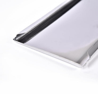 G-PLUS Fender Molding Trim Compatible with 81-88 Oldsmobile Cutlass Supreme/Salon,Front Lower Fender Molding Chrome Housing Pair 25530752 25530753