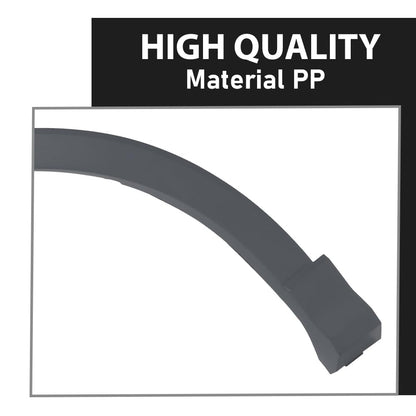 G-PLUS Front Left Fender Flare Wheel Opening Molding Arch Trim, Compatible with Audi Q3 2019-2024, Driver Side, AU8537177, 83A853717AGRU