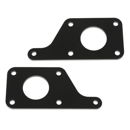 G-PLUS Engine Swap Adapter Plates w/ 4.6L Solid Mounts Compatible with Ford Mustang Chassis 1979-2004 with 5.3L 5.7L 6.0L LS Engine Swap