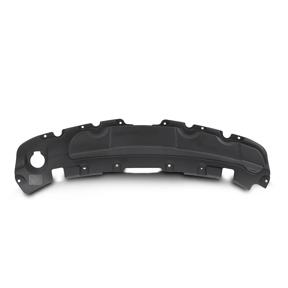 G-PLUS Upper Radiator Support Cover Compatible with Chevy Traverse 2018 2019 2020 2021 2022 2023 23117555, GM1224162 Black
