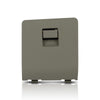 G-PLUS Center Glove Storage Box Cubby Compatible with Ford F250 F350 Super Duty 2005-2007 Light Gray