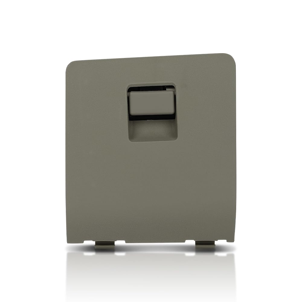 G-PLUS Center Glove Storage Box Cubby Compatible with Ford F250 F350 Super Duty 2005-2007 Light Gray