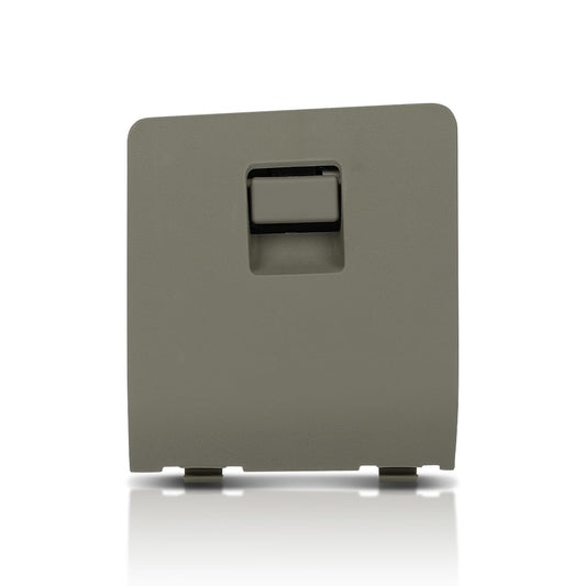 G-PLUS Center Glove Storage Box Cubby Compatible with Ford F250 F350 Super Duty 2005-2007 Light Gray