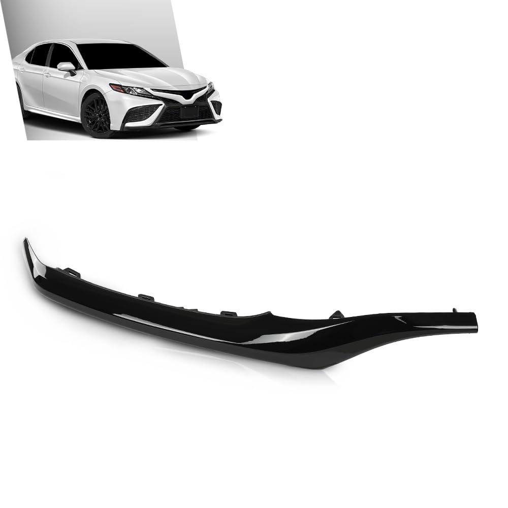 G-PLUS Front Bumper Side Lower Trim Right Matte Compatible with Toyota Camry XSE SE 2021-2023 5312306190
