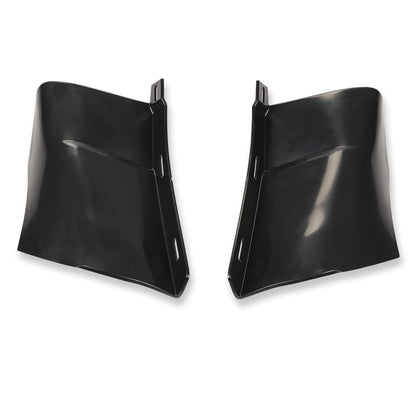 G-PLUS Rear Bumper Quarter Panel Fillers Kit Compatible With Chevy Caprice/Impala 1986-1990 ABS Plastic- Primed,Black