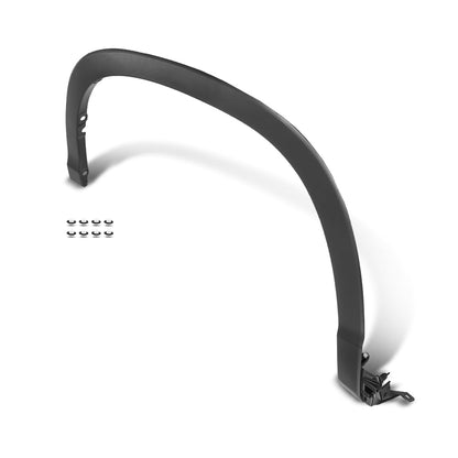 G-PLUS Fender Flare Molding Trim Left Driver Side Compatible with Toyota Highlander 2014 2015 2016 2017 2018 2019 TO1290105, 750860E030, 750860E010 Black