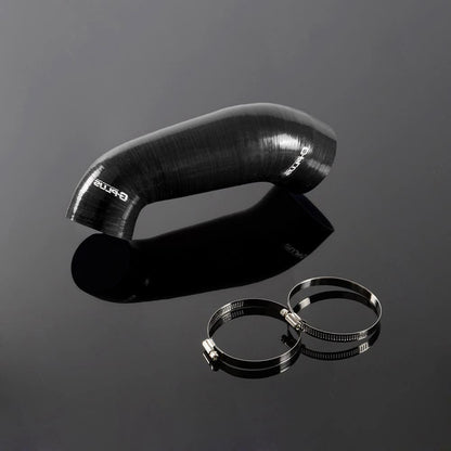 G-PLUS Silicone Turbo Inlet Hose Kit Clamps Compatible With 2005.5 2006 2007 2008 AUDI A4 B7 2.0T FSI Quattro,Black