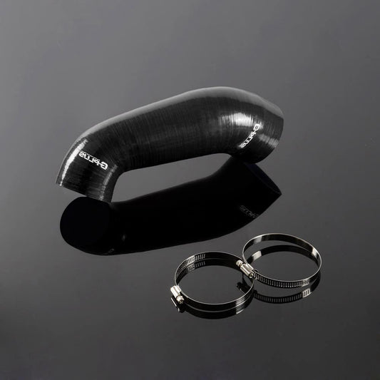 G-PLUS Silicone Turbo Inlet Hose Kit Clamps Compatible With 2005.5 2006 2007 2008 AUDI A4 B7 2.0T FSI Quattro,Black