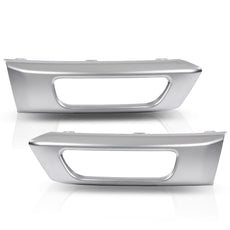 G-PLUS 2PCS Bumper Fog Light Trim for Land Rover Range Rover Sport 2014-2017