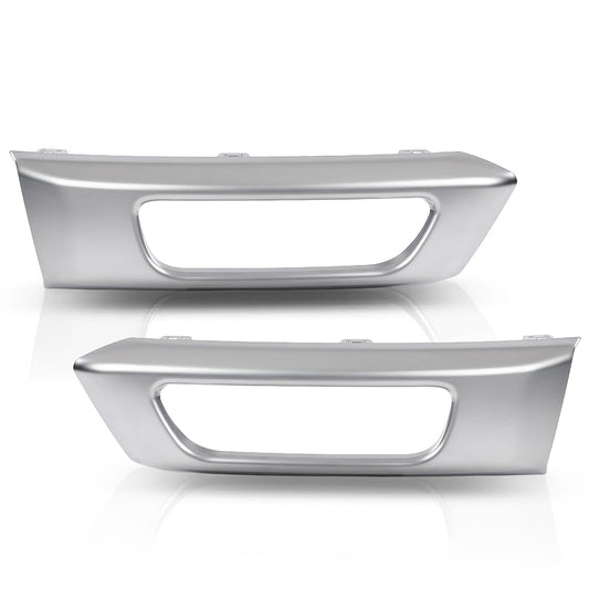 G-PLUS Front Right&Left Bumper Fog Light Trim Pair Compatible with Land Rover Range Rover Sport 2014-2017