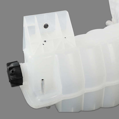 G-PLUS Radiator Coolant Overflow Tank Compatible with Peterbilt 579 Heavy Duty Coolant Reservoir Bottle Tank with Cap Replacement DR104002 CP237001