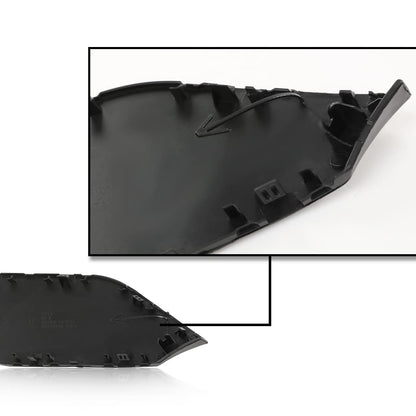 G-PLUS Front Bumper Tow Hook Cover Compatible with Nissan Rogue 2017 2018 2019 2020 Black Towing Eye Cap 622A0-6FL0H