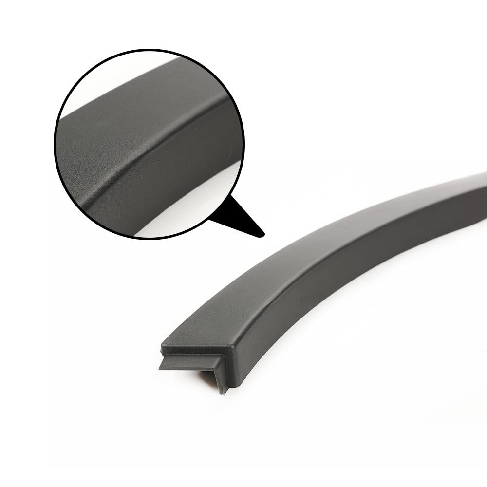 G-PLUS Fender Flares Compatible With 2012-2017 Land Rover Range Rover Evoque, Wheel Fender Arch Molding Trim Black Front Right Side LR027249, LR036052, LR040245, RO1291100, LR044278