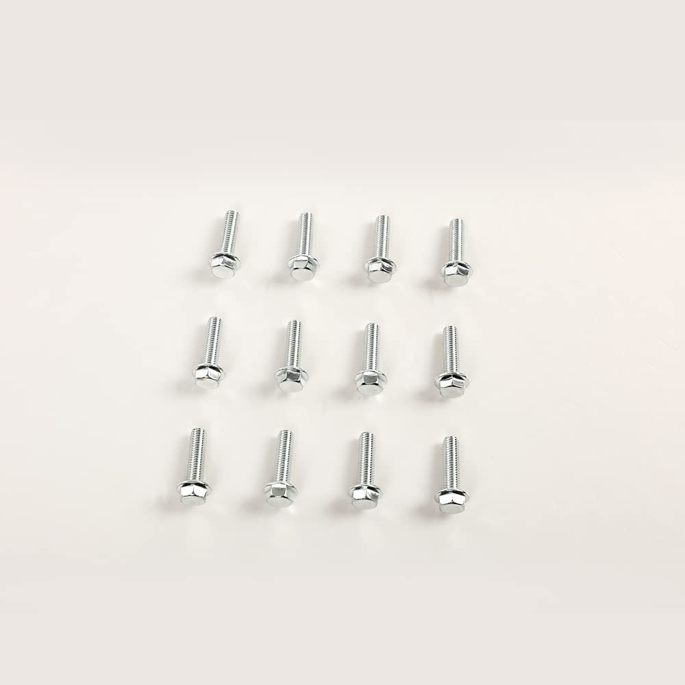 G-PLUS Exhaust Manifold Hardware Kit Compatible with 1999-2013 Chevy GMC Buick Cadillac Hummer Isuzu, Exhaust Manifold Bolts & Studs Hardware Kit