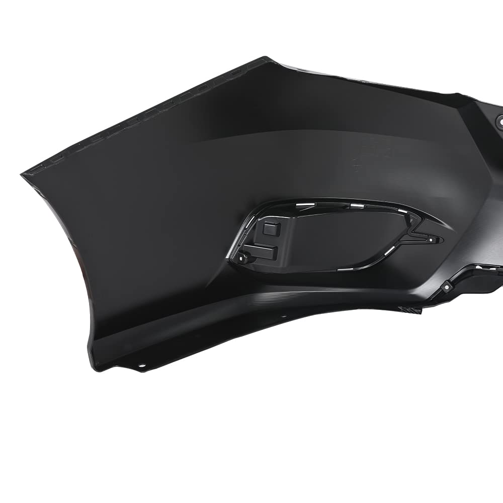 G-PLUS Rear Bumper Cover Compatible with Honda Civic Sedan 2016 2017 2018 2019 2020, 04715TBAA00ZZ, HO1100296, Primed Black