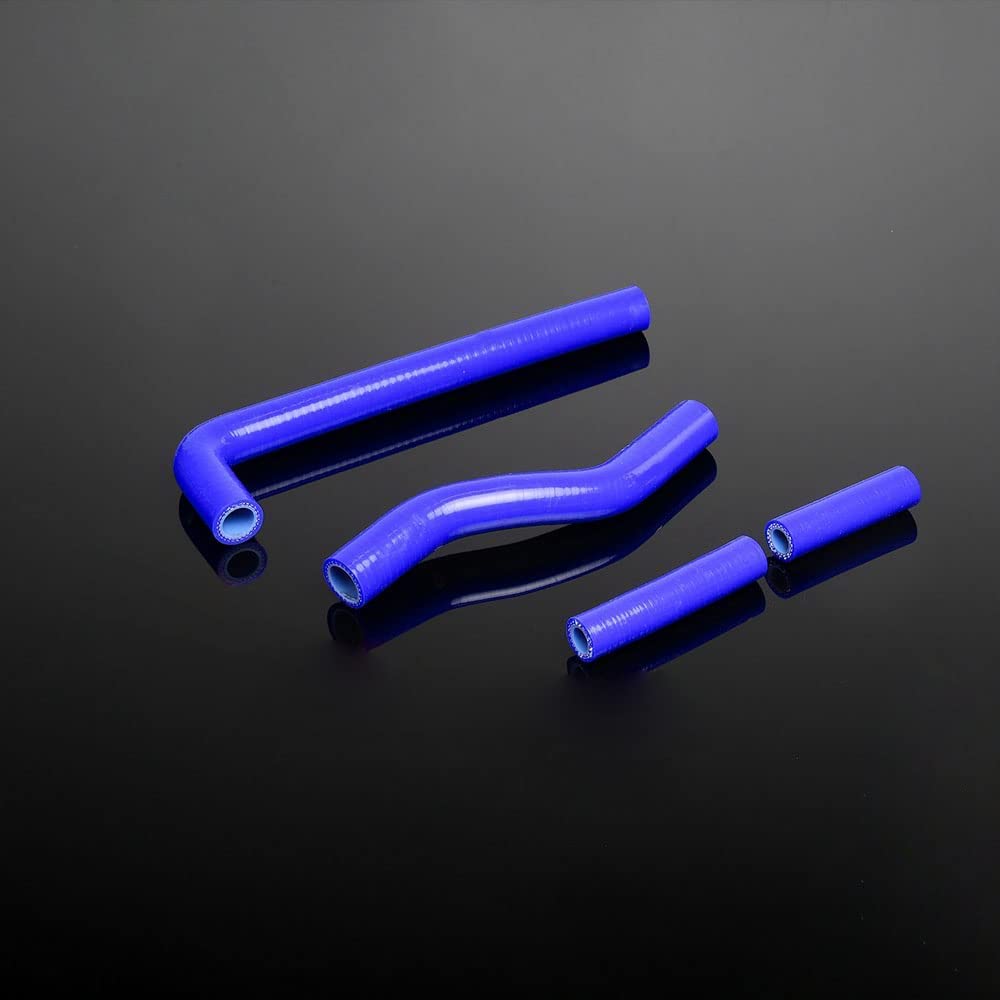 Gplus Silicone Radiator Coolant Hose Tube Clamps Kit Clamps Compatible With 2002-2005 Yamaha YZF250 WR250 WR250F Blue