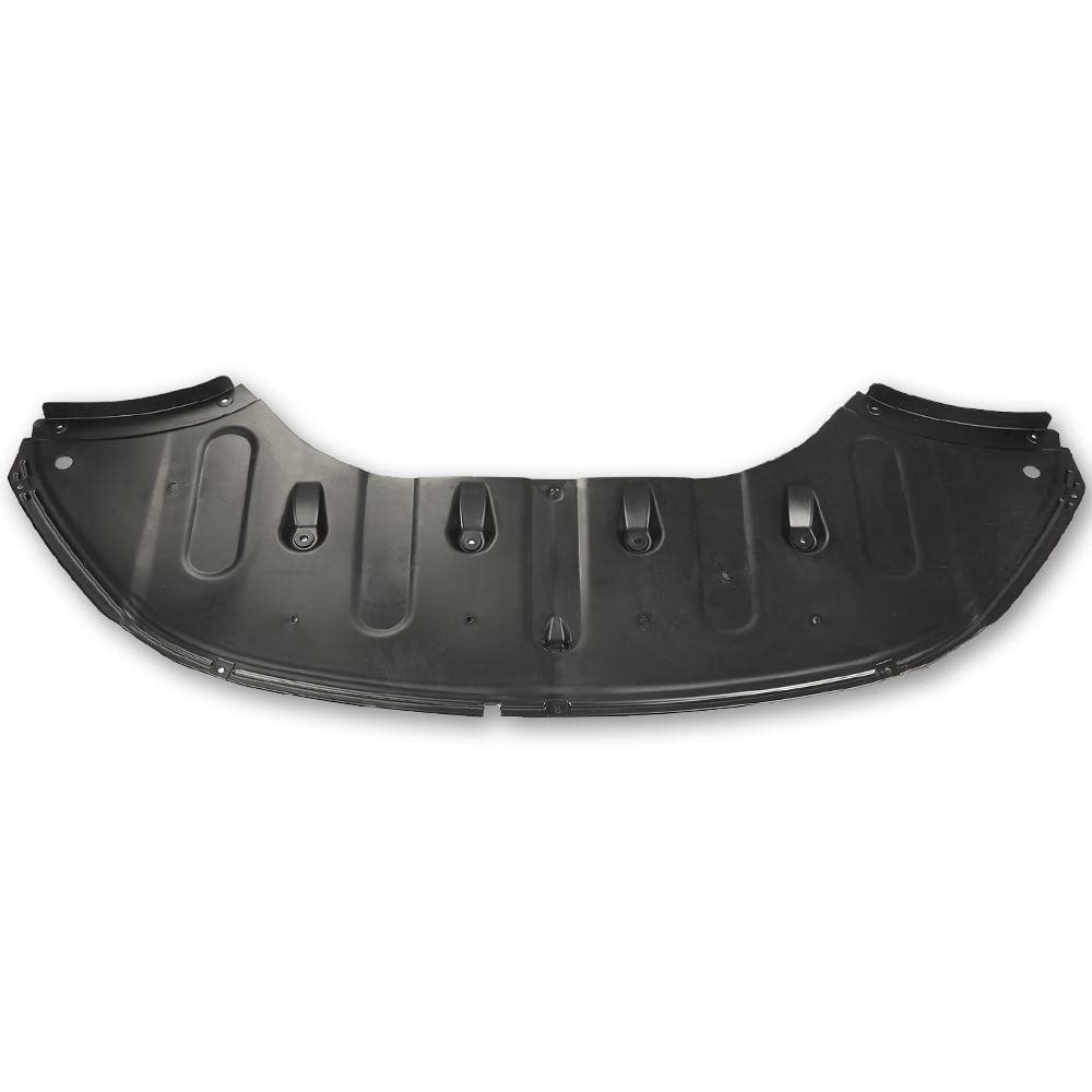 G-PLUS Front Center Undercar Shield Compatible with Sonata 2015-2017 Front Engine Splash Shield HY1228185 29110C2300 29110C2400 Black