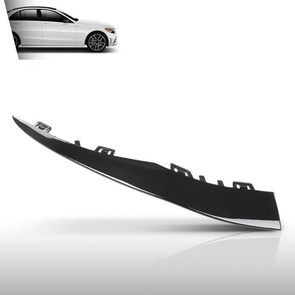 G-PLUS Front Right Outer Bumper Trim Compatible with Benz C300 2019-2023 For Models With AMG Styling 2058859002, MB1047160 Glossy Black