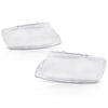 G-PLUS Headlight Lens Cover Compatible with Audi A8 D3 2005-2010 Left & Right Pair Front Headlamp Lens Cover Clear