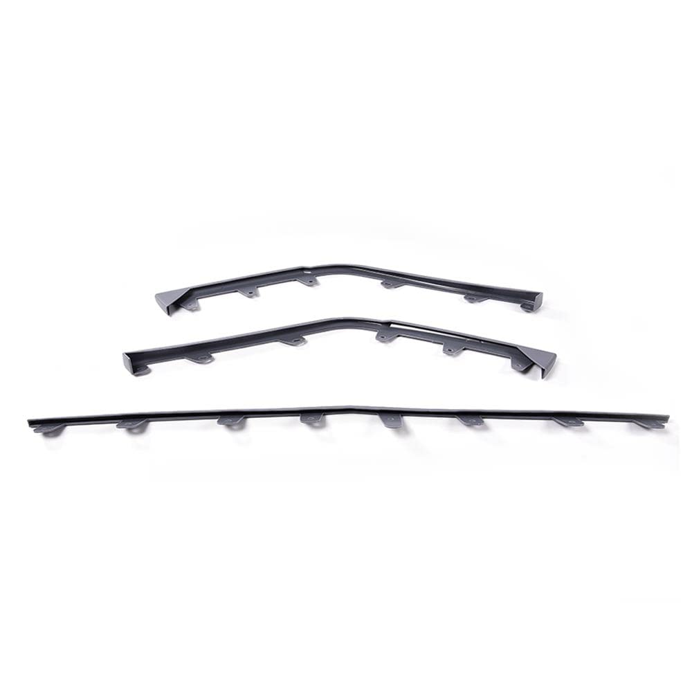 G-PLUS Front Bumper Molding Trim Kit Compatible with Cadillac CTS V Model 2009-2015 Front Bumper Trim Gray-3 Pieces 25882978 GM1044116 Grey