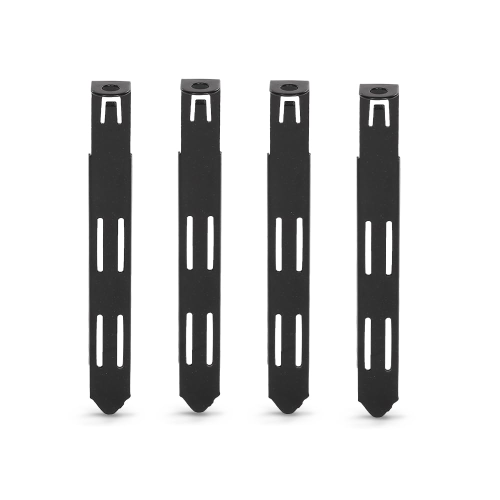 G-PLUS Headlight Mounting Installation Retainer Tab Clips 4PCS, Compatible with Ford Mustang or Cobras 1999-2004, XR3Z-13N020-AA Iron Black